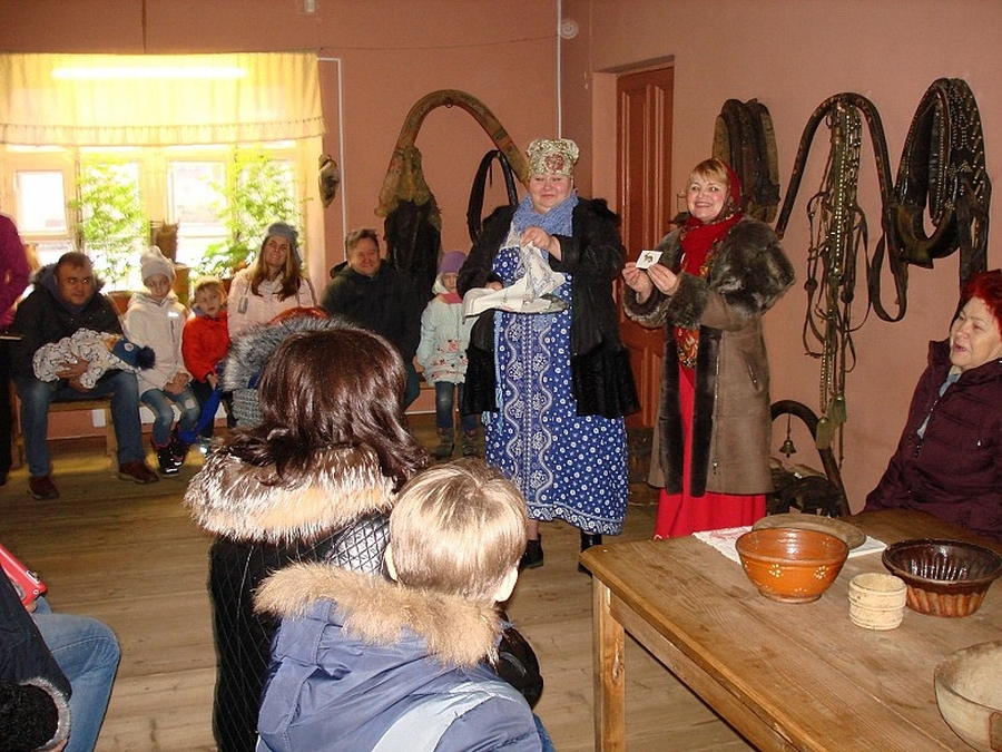 В музее под Гатчиной гости стали участниками святок