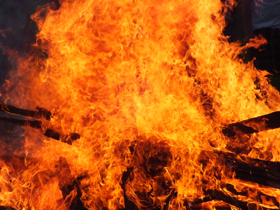 Гатчинские пожарные потушили возгорания в Вырице и Сусанинском поселении
